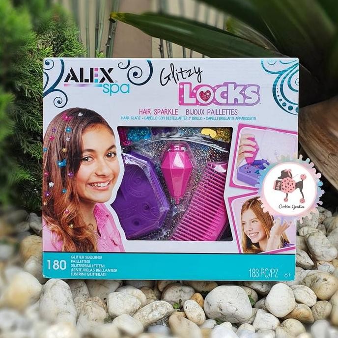 Glitzy Locks Hair Sparkle Girls Fashion Activity