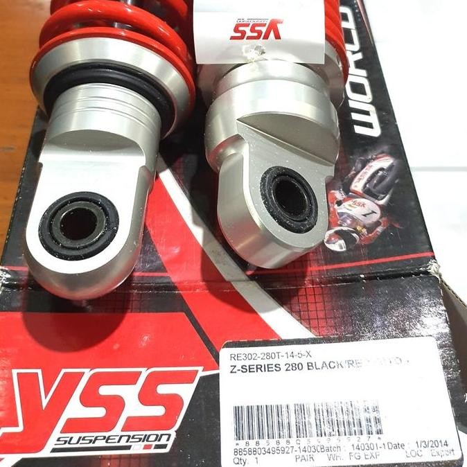 shokbreker yss zseries 280 red buat fizr,jupz,vega