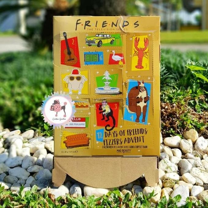 Friends TV Show 12 Days Bath Fizzers Advent Calendar