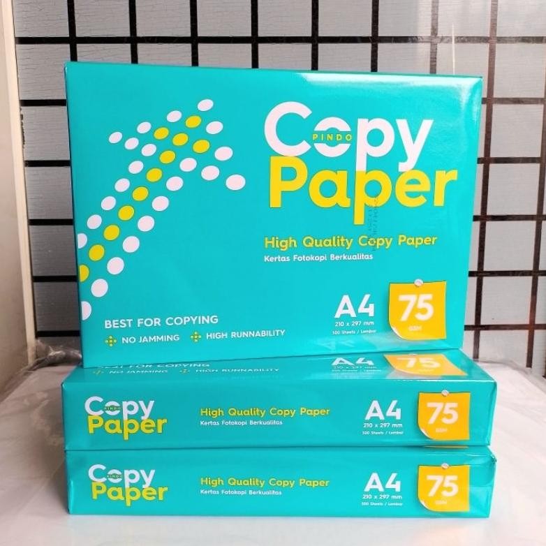 

Kertas Hvs A4 CPB 75gr ( Rim 500 Lbr ) [ Original ] AST