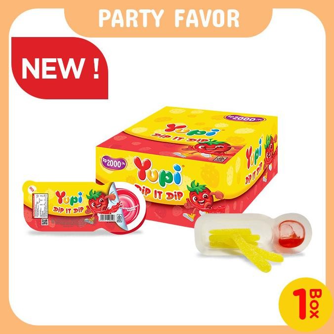 

Yupi Dip It Dip Strawberry Sauce Display Box
