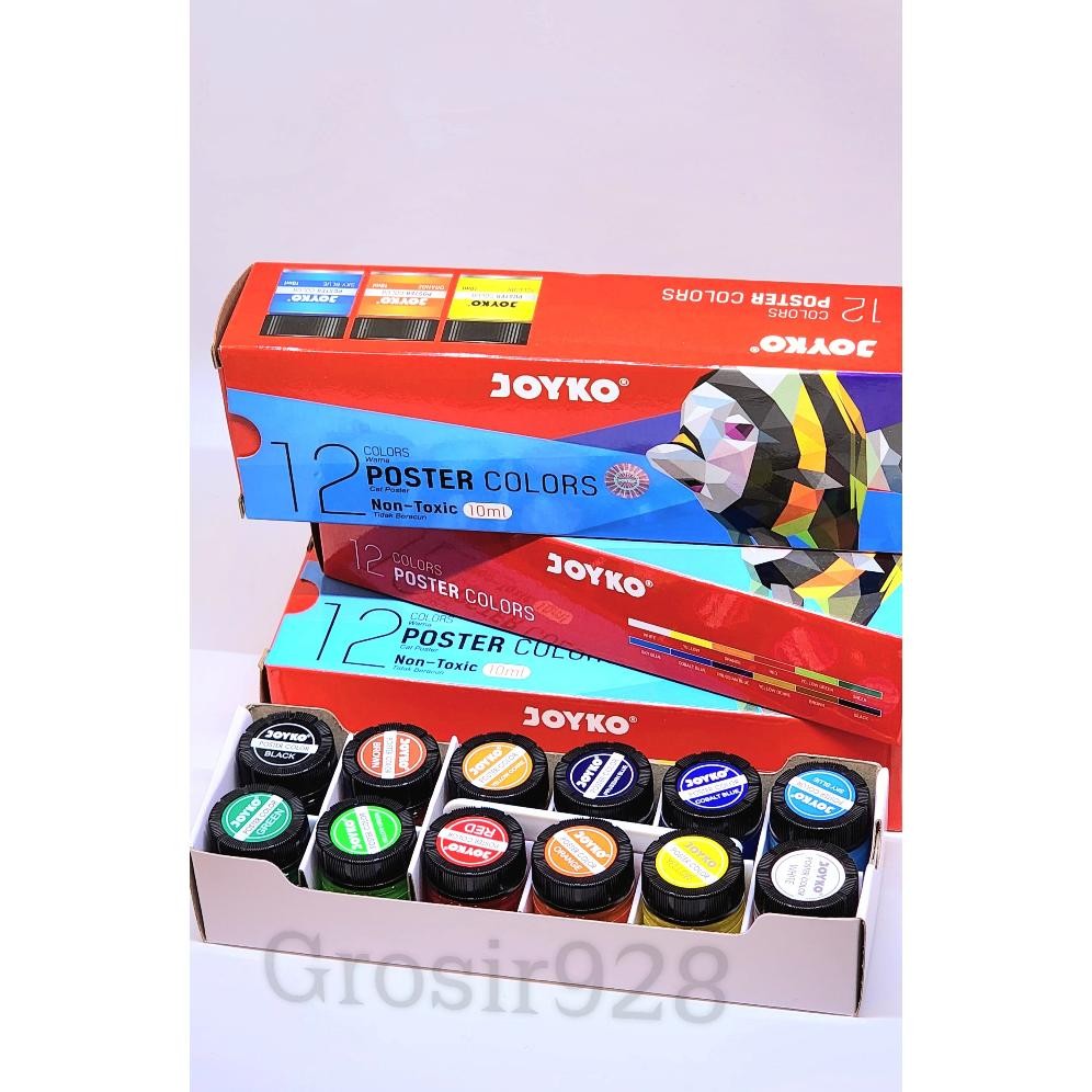 

Poster Colors / Cat Poster Joyko 12 Warna AST