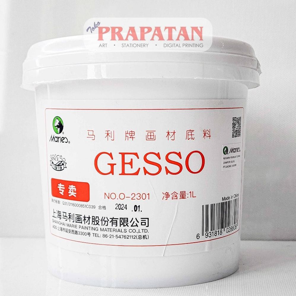 

Maries Gesso 1000ml O-2301 | Medium Kanvas AST