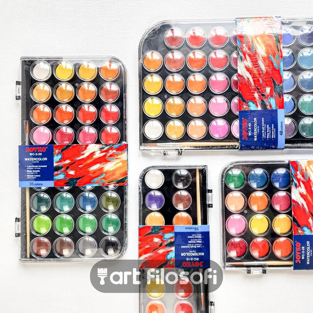 

Joyko Watercolor Block Set WC-3 | Cat Air AST