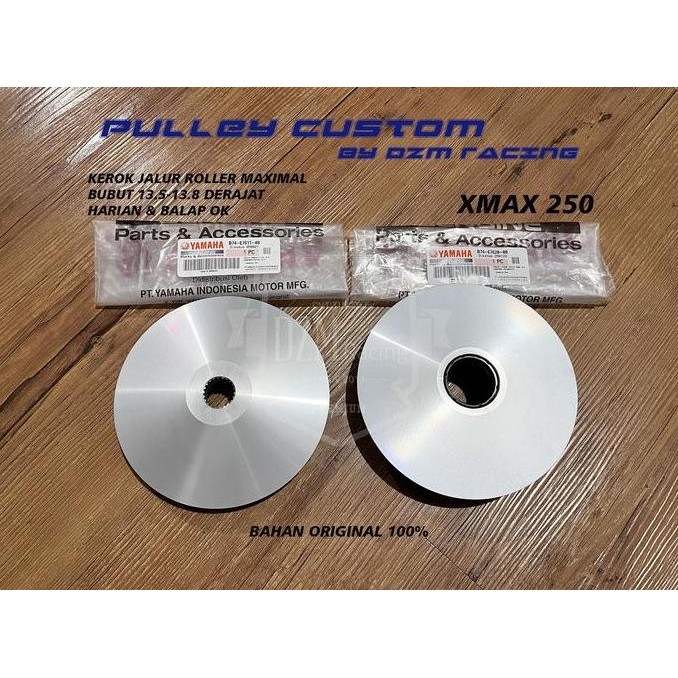 Pulley CVT Rumah Roller DZM Racing Yamaha Xmax 250 Modifikasi Berkuali