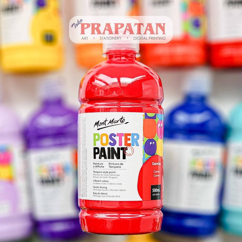 

Mont Marte Poster Paint 500ml | Kids Washable Hand Painting | Cat Poster AST