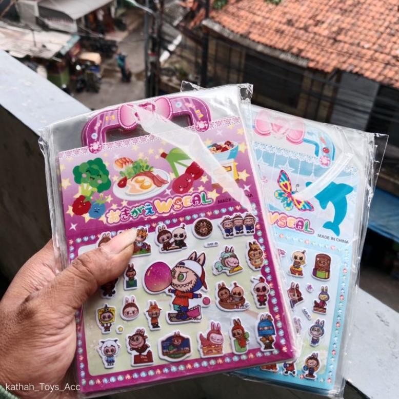 

20pcs mainan stiker tas labubu AST