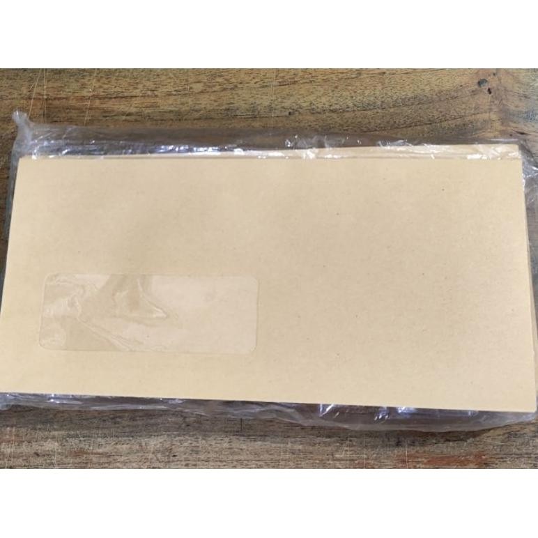 

Amplop Coklat Kabinet Jendela Kiri 80gsm AST