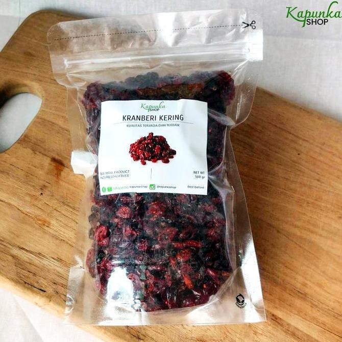 

Dried Cranberry 500Gr/Buah Cranbery Merah Kering