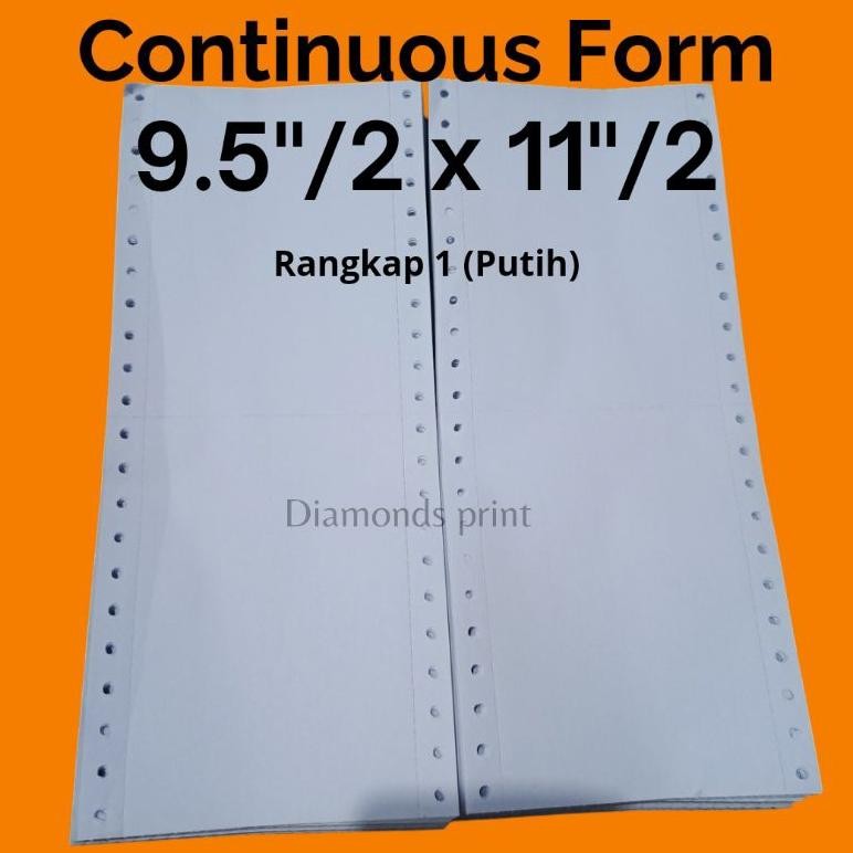 

Kertas Faktur 1ply 9.5/2 x 11/2 Continuous Form Paperpryns Kertas Resi Wartel AST