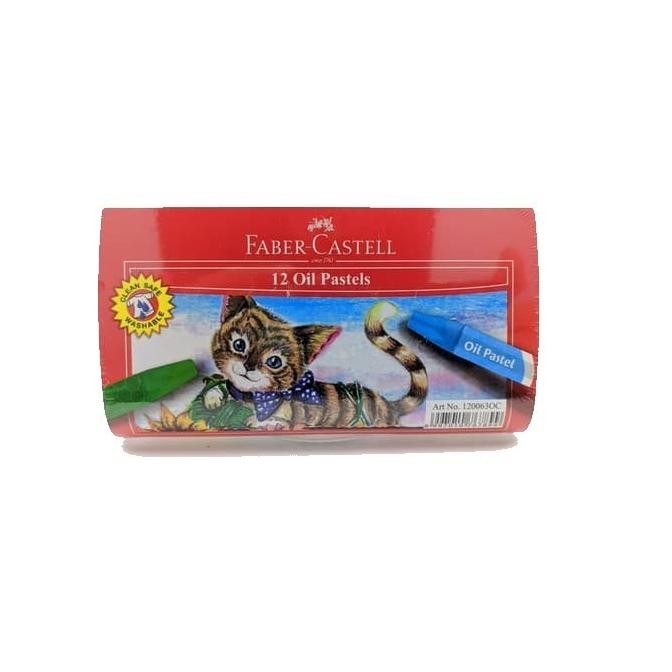 

Crayon / Krayon Oil Pastel - Faber Castell 12 Warna Box Transparan MURAH AST