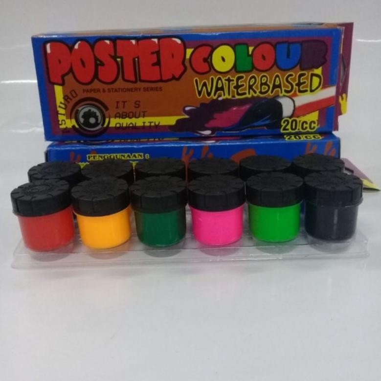 

Cat poster Asturo 12 warna 20 cc ( 1pak/12pcs ) AST