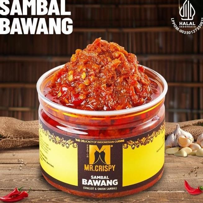 

Sambal Mr Crispy Sambal Bawang Trasi Balado Rica Hijau Thai H24