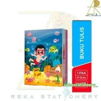 

Buku Tulis Sidu 38 Lembar - 1 Pack Isi 10 Buku, Solusi Menulis Sehari-hari AST