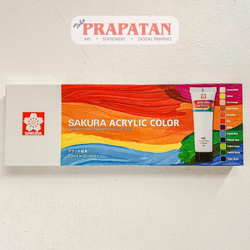 

Cat Akrilik Set Sakura 12x20ml | Sakura Acrylic Set AST