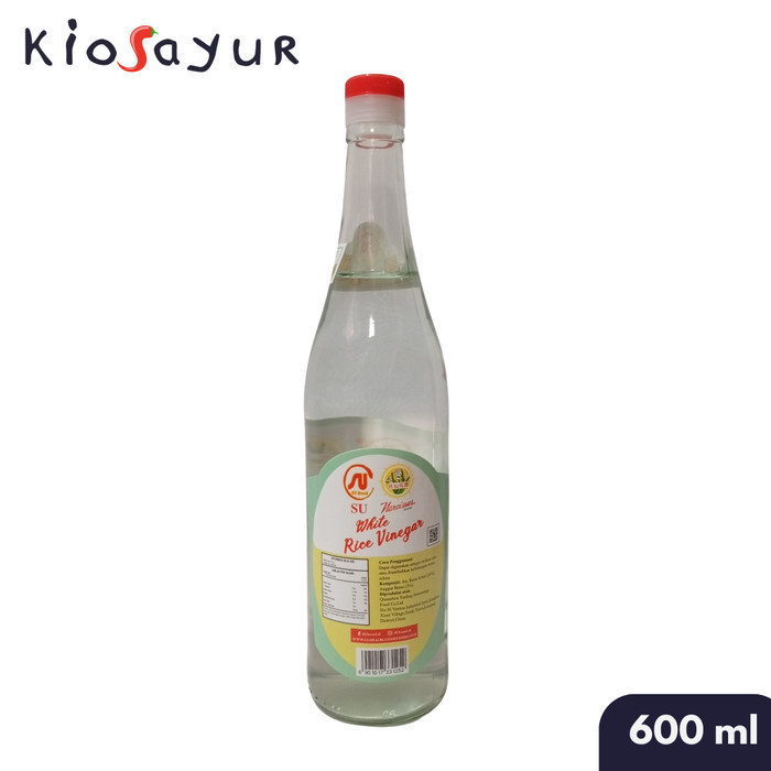 

White Rice Vinegar / Cuka Beras Narcissus 600 mL