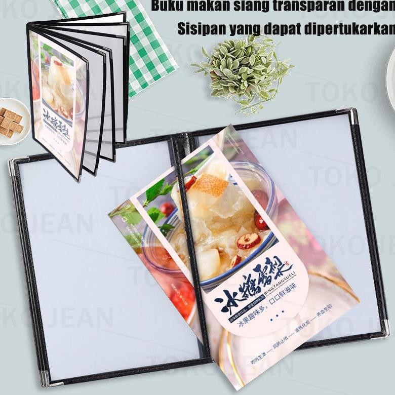 

Restaurant Menu Covers/Buku Menu/A4 Cover Pelindung Menu AST