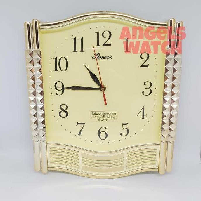 Tersedia Jam Dinding Melodi Pioneer classic/ jam dinding melodies melodi