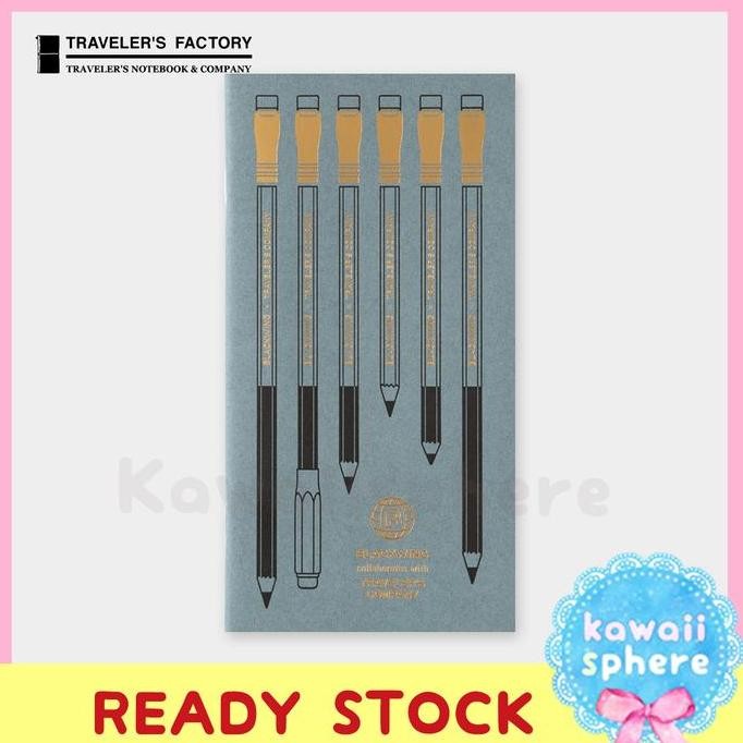 

Traveler'S Notebook Blackwing Refill Limited Edition | Blank Md Paper | Stock Co