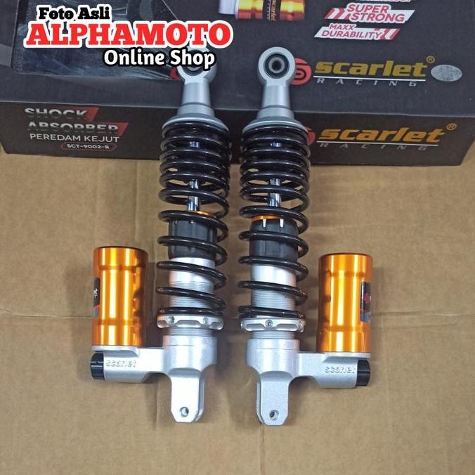 Shock scarlet aerox 155 tabung bawah klik