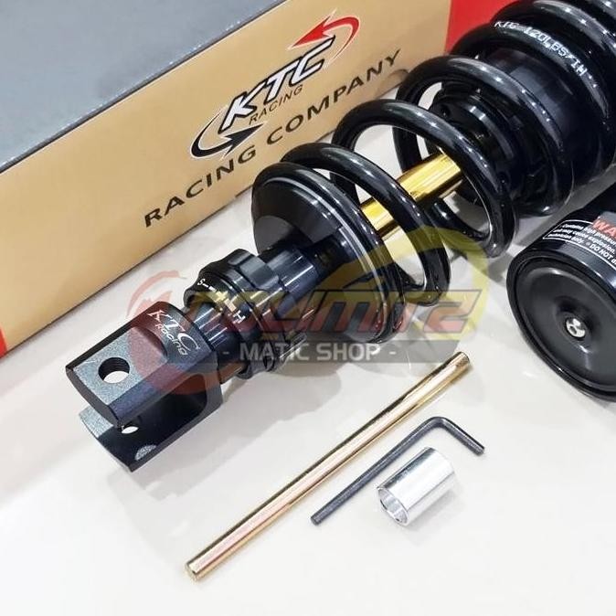 Shock KTC Racing Extreme 325mm Black Tabung Atas Vario Beat Scoopy