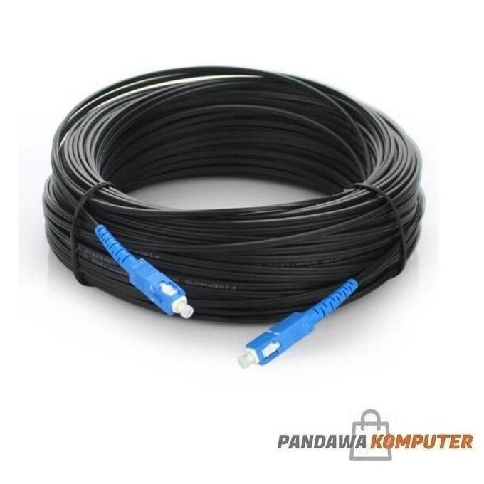 Kabel Drop Core Fiber Optik Precon Fo 100 Meter 1 Core 3 Selling 100M New Stok