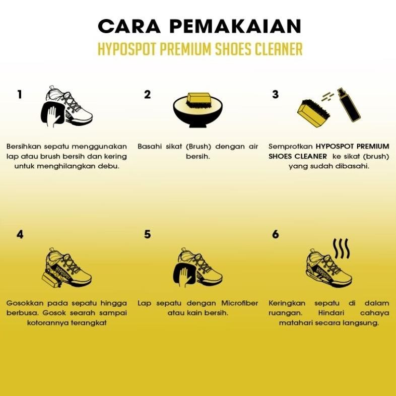 HYPOSPOT - Paket Usaha Lengkap Premium Paket Usaha Laundry Sepatu - Paket Pembersih Dan Cuci Sepatu
