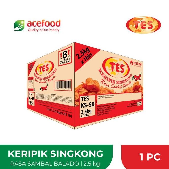 

Tes Kripik Singkong 2.5 Kg Sambal Balado