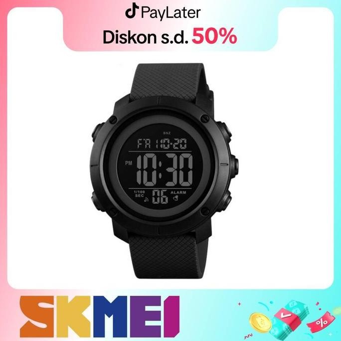 Tersedia Jam Tangan Pria Digital LED 1426 Tahan Air 30 Meter Original Watch