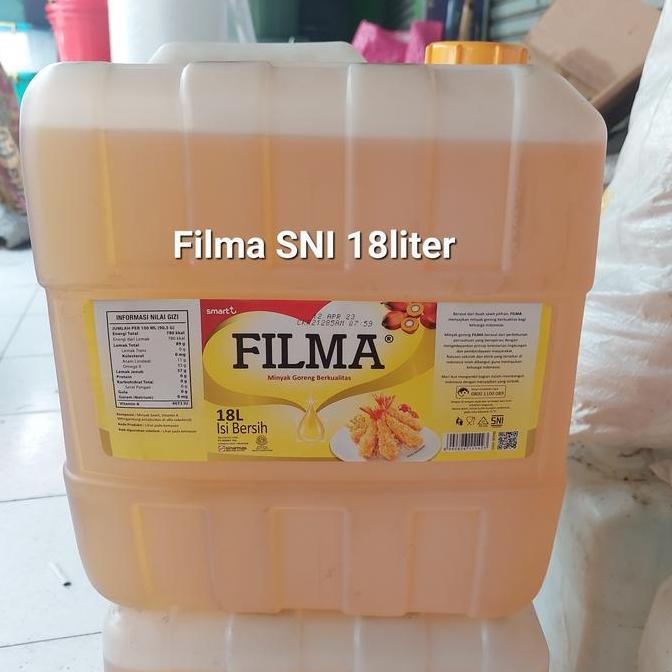 

Minyak Goreng Filma 18Liter Jerigen ( Khusus Gojek Grab )