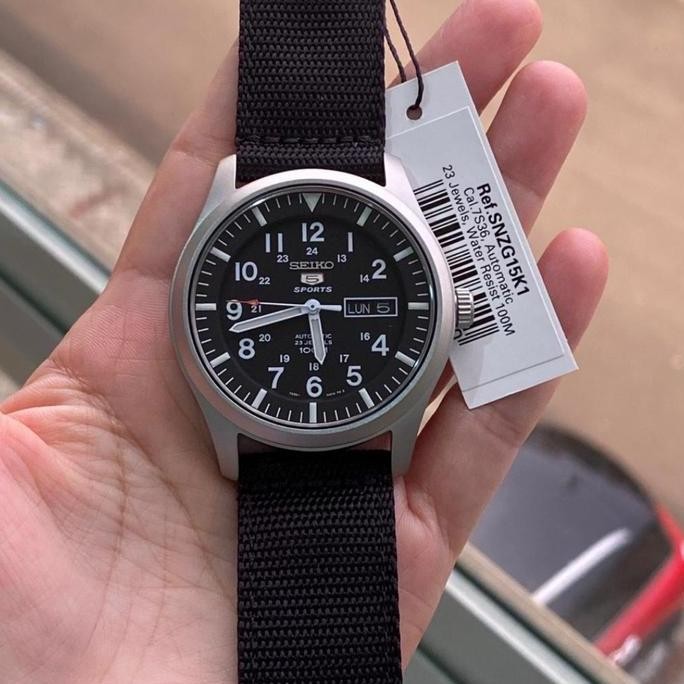 Tersedia Jam Tangan Pria SEIKO 5 Sports Automatic SNZG15 SNZG15K1 Original