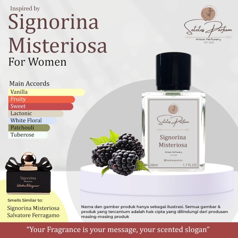 Setetes Parfum signorina misteriosa