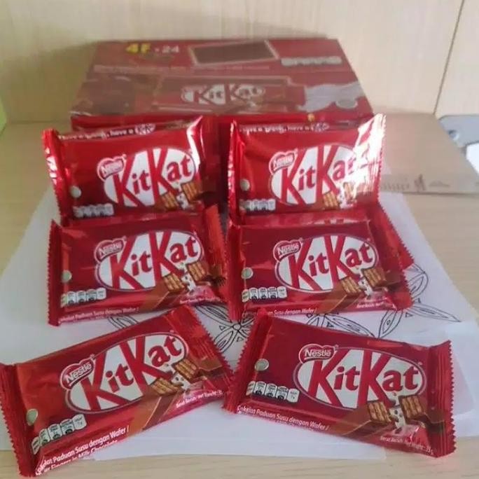 

Kitkat Kit Kat Coklat 4F Finger Chocolate (Per Box) Murah Sale