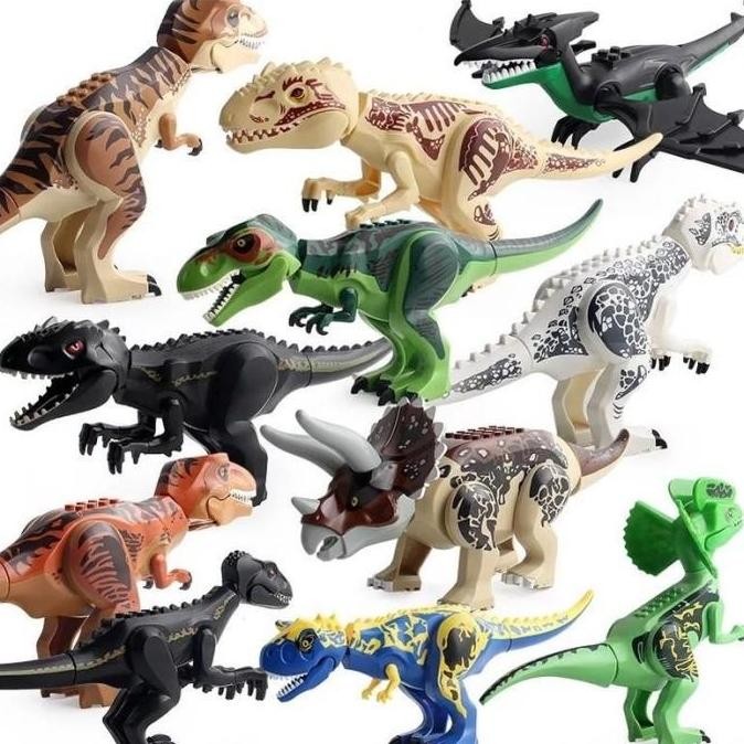 Mainan Dinosaurus DIY / Lego Dinosaurus