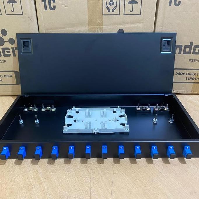 Odf 12 Port Sc With Adapter / Odf 12 Core With Adapter New Stok