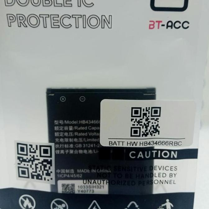 Batre Double Ic Huawei Hb434666Rbc E5577 / E5576 / E5576S New Stok