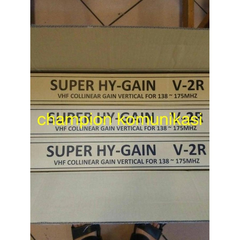 Antena Omni Base Super Hygain V2R Bonggol Besar New Stok