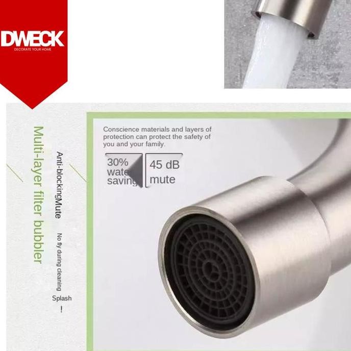 KRAN SINK TEMBOK ANGSA SUS 304 / WALL SINK TAP SOLVEX