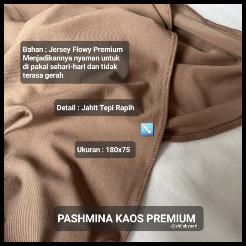 PASHMINA KAOS JERSEY FLOWY / PASHMINA KAOS OMAN / PASHMINA TURKEY / SHAWL JERSEY FLOWY