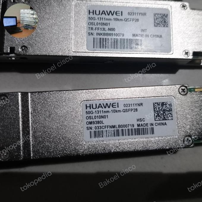 Qsfp Huawei 50G-1311Nm-10Km-Qsfp28 New Stok