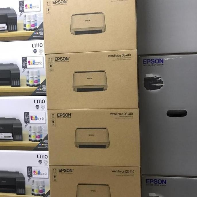 Scanner Epson Ds-410 Epson Ds410 Scan F4 Resmi Epson New Stok