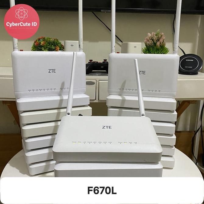 Router Wifi Ont Gpon Zte F609 V3 F670L  Access Point New Stok