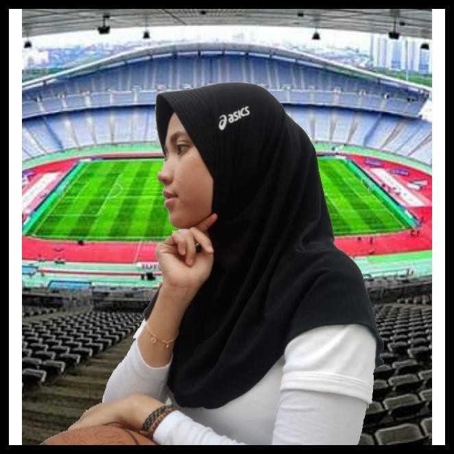 HIJAB SPORT BERGO PANJANG PREMIUM/KERUDUNG OLAHRAGA/JILBAB VOLY