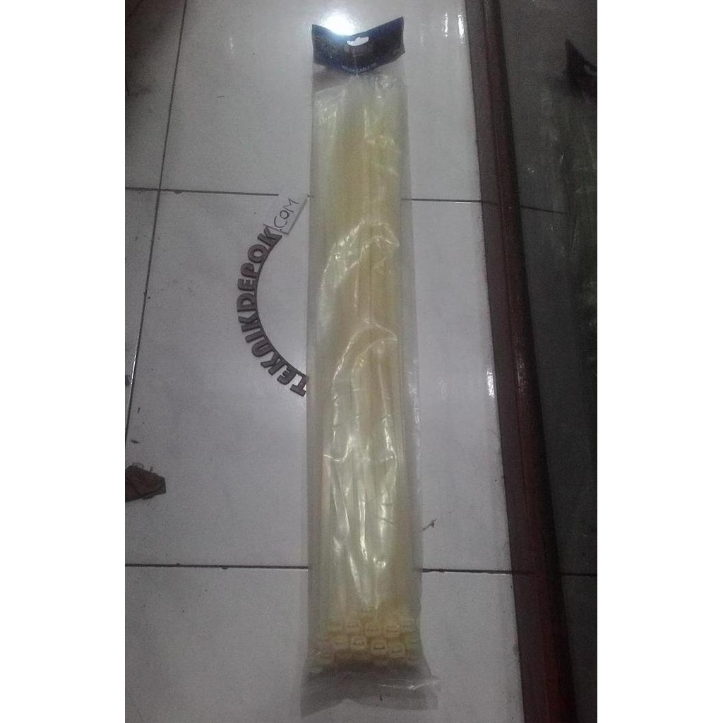 

Kabel Tis Panjang 600 Mm Tebal 8.8 Mm Cable Ties Putih Perpack Isi 50 Co