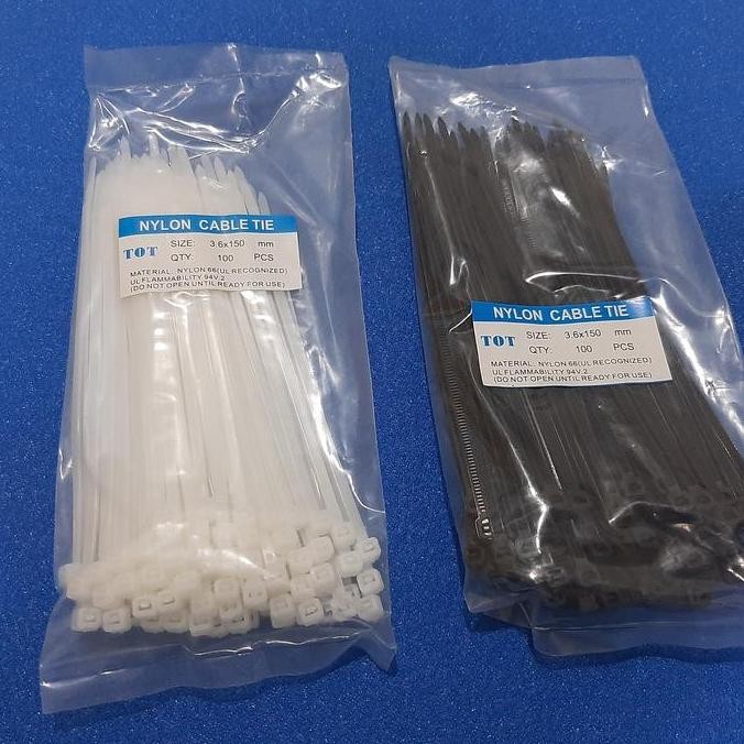 

Kabel Tis 3,6 150 Mm / Nylon Cable Tie 3,6 150 Mm Co