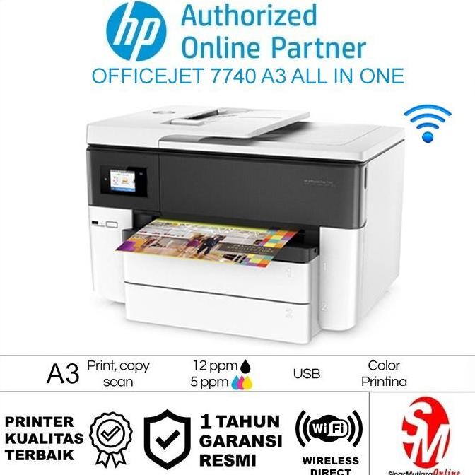 Printer Hp 7740 Officejet Pro New Stok