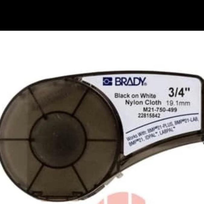 

Tape Label Brady M21-750-499, Nylon Cloth White New Stok