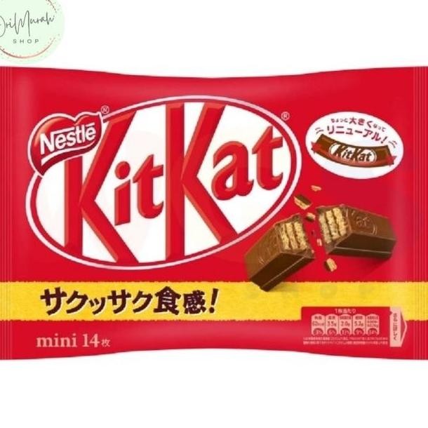 

Coklat Kitkat Mini Jepang Kit Kat Japan Green Tea White Dark Chocolate