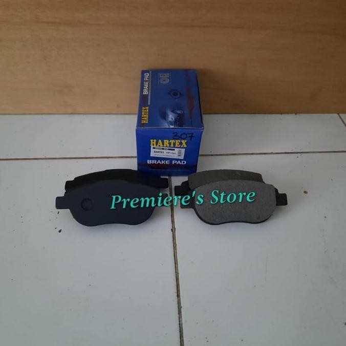 brakepad/kampas rem depan peugeot 207/307 old
