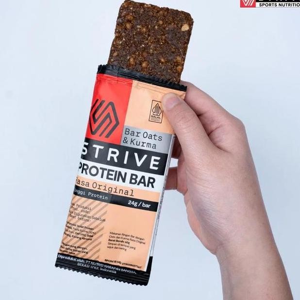 

Strive Protein Bar Oats Kurma 24 Gram Protein